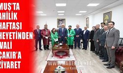Muş’ta yılın ahisi, kalfası ve çırağına Vali Çakır’dan ödül
