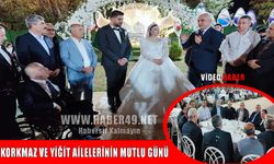 Muş’ta protokol ve sivil toplum temsilcileri düğünde buluştu