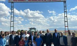 Arpaçay’da 650 metrelik beton yol hizmete girdi
