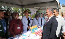 Erzurum’da Halk Sağlığı Şenliği’ne yoğun ilgi
