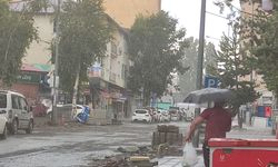 Ardahan’da sağanak ve dolu ulaşımı aksattı