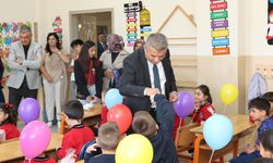 Uyum Haftasında minik öğrencilerin heyecanına ortak oldular