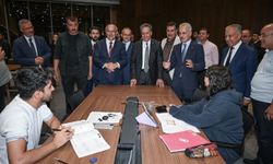 Bakan Abdulkadir Uraloğlu'ndan Büyükşehir Belediyesi'ne ziyaret