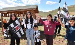 Beşiktaş Köyü’ndeki kartal heykeli törenle açıldı