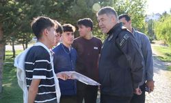 Erzurum’da okul çevrelerine sıkı denetim: Emniyet Müdürü Karaburun sahaya indi
