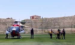 Malatya’da 85 yaşındaki hasta hava ambulansıyla sevk edildi