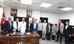 Erzurum Kent Konseyi’nden Başhekim Eroğlu’na ziyaret