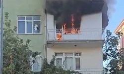 Elazığ’da ev yangını