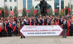 Elazığ’da Gaziler Günü için anlamlı yürüyüş