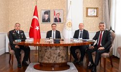 Vali Aydın Baruş, Bakanlar Çiftçi ve Tekin ile "Okul Güvenliği" toplantısına katıldı