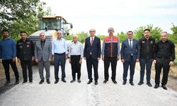 Başkan Geçit, Sütlüce’de devam eden yol çalışmalarını inceledi