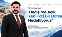 Şenol Arslan: "Değişime açık, yenilikçi bir borsa hedefliyoruz"