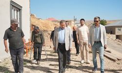 Darende’de Üçpınar Mahallesi’ne çevre düzenlemesi