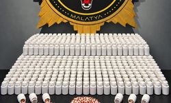 Malatya'da 46 bin 189 adet sentetik ecza hapı ele geçirildi