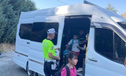 Çemişgezek’te öğrenci servislerine yönelik denetim yapıldı