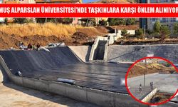 DSİ’den MAUN yerleşkesinde yoğun mesai: Taşkın önleme çalışmaları sürüyor