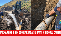 Hakkari’de belediye ekiplerinin 3 bin 500 rakımdaki zorlu mesaisi
