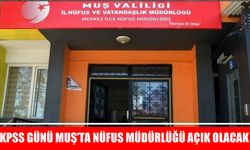 Muş Nüfus Müdürlüğü’nde kritik 3 saatlik mesai kararı!