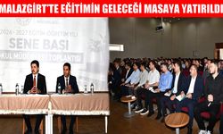 Malazgirt Kaymakamı Kahraman, okul müdürleriyle bir araya geldi
