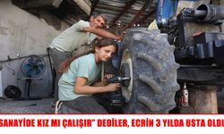 “Sanayide kız mı çalışır” sözlerine aldırmadı: 13 yaşında usta oldu
