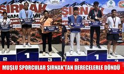 Muşlu atletler Dağ Koşuları Türkiye Şampiyonası’na damga vurdu