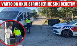 Varto’da okul servis araçlarına sıkı denetim