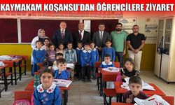 Bulanık Kaymakamı Koşansu, Kurganlı’da okulları ziyaret etti