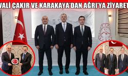 Muş Valisi Çakır’dan Ağrı Valiliği ve Tutak Kaymakamlığı’na ziyaret