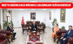 Muş Gençliği Uyuşturucu ile Mücadele Derneği’nden Vali Çakır’a ziyaret