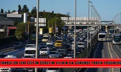İstanbul’da okulların ilk gününde trafik yoğunluğu