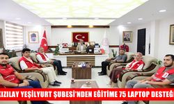 Kızılay Yeşilyurt’tan eğitime teknoloji desteği