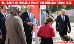 Muş Valisi Çakır, Kent Meydanı’ndaki kurum stantlarını ziyaret etti