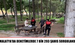 Malatya’da kapsamlı denetim: 7 bin 293 kişi sorgulandı