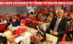 Muş Valisi Çakır, TRT Sinema Tırı’nda çocuklarla buluştu