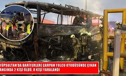 Diyarbakır-İstanbul seferindeki otobüs yandı: 2 kişi hayatını kaybetti