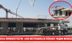 Dicle Üniversitesi kampüsüne yeni yaşam merkezi: İnşaat çalışmaları sürüyor