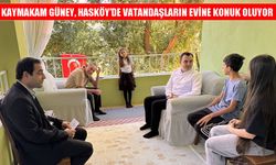 Hasköy Kaymakamı Güney, Taşkaya ailesini ziyaret etti