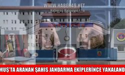 Muş’ta kesinleşmiş hapis cezası bulunan firari yakalandı