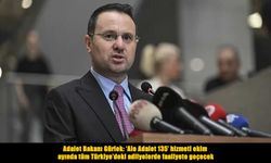 Bakan Gürlek açıkladı: Adliyelerde vatandaş odaklı yeni sistem ekim ayında faaliyete geçecek