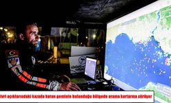 Silivri açıklarında batan gemide 10 mürettebat için arama kurtarma sürüyor