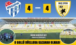 Muşspor’dan şampiyonluk yolunda önemli 1 puan