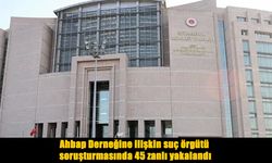Ahbap Derneği soruşturmasında 45 zanlı gözaltına alındı