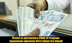 Üretici ve yatırımcılara IPARD-III kapsamında 844,5 milyon lira hibe