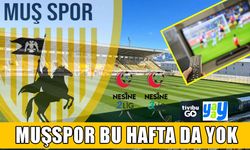 Muşspor yine yayın dışında