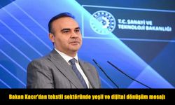 Tekstil sektöründe yeşil ve dijital dönüşüm hızlanacak