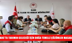 Kars’ta sürdürülebilir tarım için yeni yol haritası ele alındı