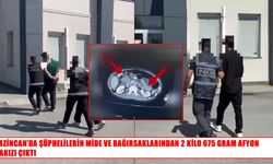 Erzincan’da uyuşturucu operasyonu: Şüphelilerin mide ve bağırsaklarından 2 kilo 675 gram afyon sakızı çıkt