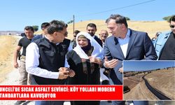 Tunceli’de köy yollarında sıcak asfalt seferberliği