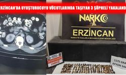Uyuşturucuyu vücutlarında taşıdılar: 3 şüpheli tutuklandı