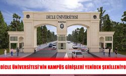 Dicle Üniversitesi Kampüs Kapıları Diyarbakır mimarisiyle yeniliyor